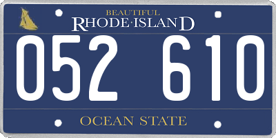 RI license plate 052610