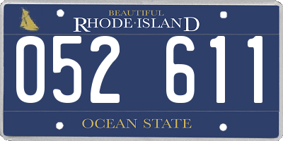 RI license plate 052611
