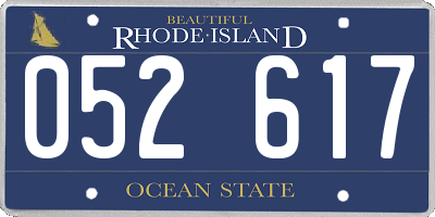 RI license plate 052617