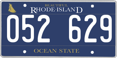RI license plate 052629