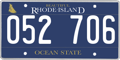 RI license plate 052706