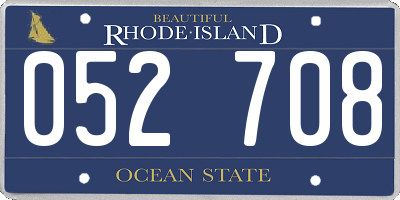 RI license plate 052708