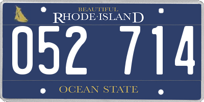 RI license plate 052714