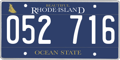 RI license plate 052716