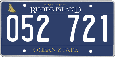 RI license plate 052721