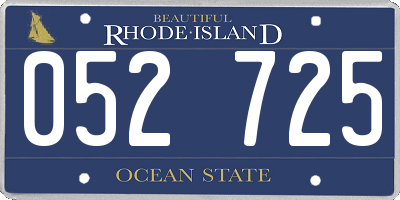 RI license plate 052725
