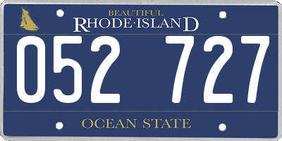 RI license plate 052727