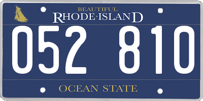 RI license plate 052810