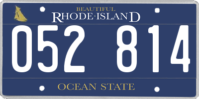 RI license plate 052814