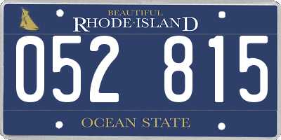 RI license plate 052815