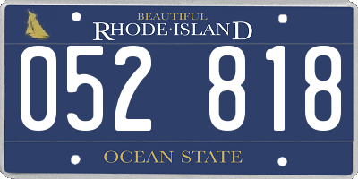 RI license plate 052818