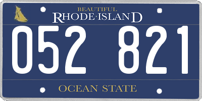 RI license plate 052821