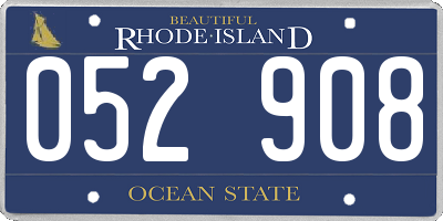 RI license plate 052908