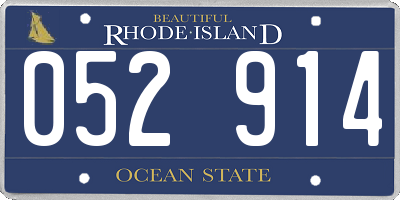 RI license plate 052914