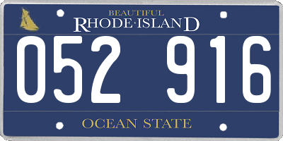 RI license plate 052916
