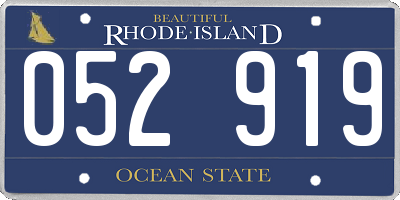 RI license plate 052919