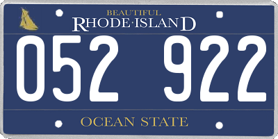 RI license plate 052922
