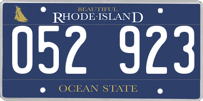 RI license plate 052923