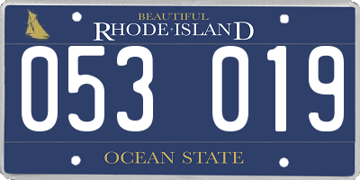 RI license plate 053019