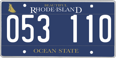 RI license plate 053110
