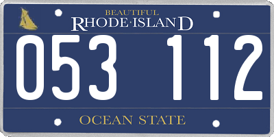RI license plate 053112