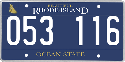 RI license plate 053116