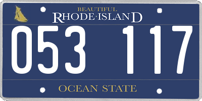 RI license plate 053117