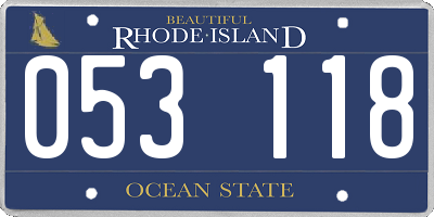 RI license plate 053118