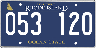 RI license plate 053120