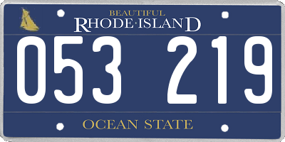 RI license plate 053219