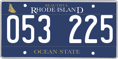 RI license plate 053225