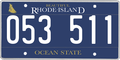 RI license plate 053511