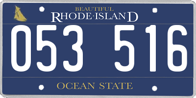 RI license plate 053516