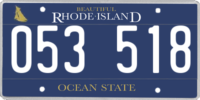 RI license plate 053518