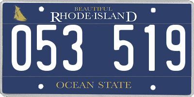 RI license plate 053519