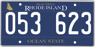 RI license plate 053623