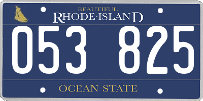 RI license plate 053825