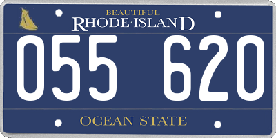 RI license plate 055620