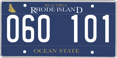 RI license plate 060101