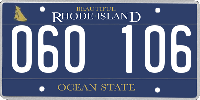 RI license plate 060106