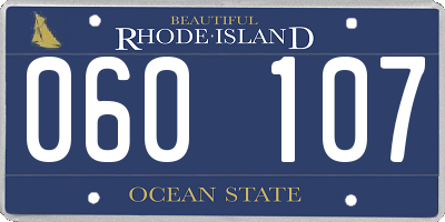 RI license plate 060107