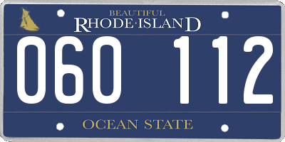 RI license plate 060112