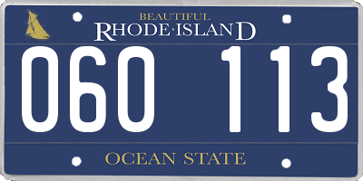 RI license plate 060113