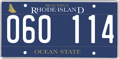 RI license plate 060114