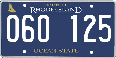 RI license plate 060125