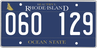 RI license plate 060129