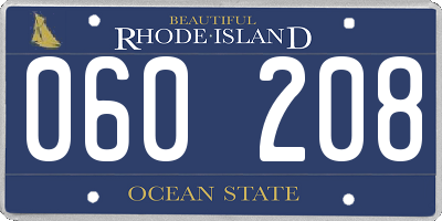 RI license plate 060208
