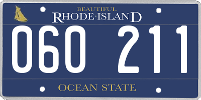RI license plate 060211