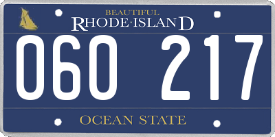 RI license plate 060217