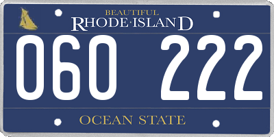 RI license plate 060222